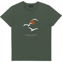 Camiseta Sunset Birds BASK