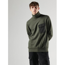 Sudadera Roll Neck Logo Sweat MA.STRUM