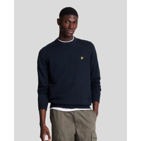 Jersey Cotton Merino Crew Jumper LYLE & SCOTT