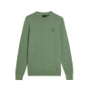 Jersey Neck Jumper Smoke Green LYLE&SCOTT
