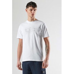 Camiseta Badge Blueprint Tee MA.STRUM
