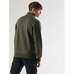 Sudadera Quarter Zip Logo MA.STRUM