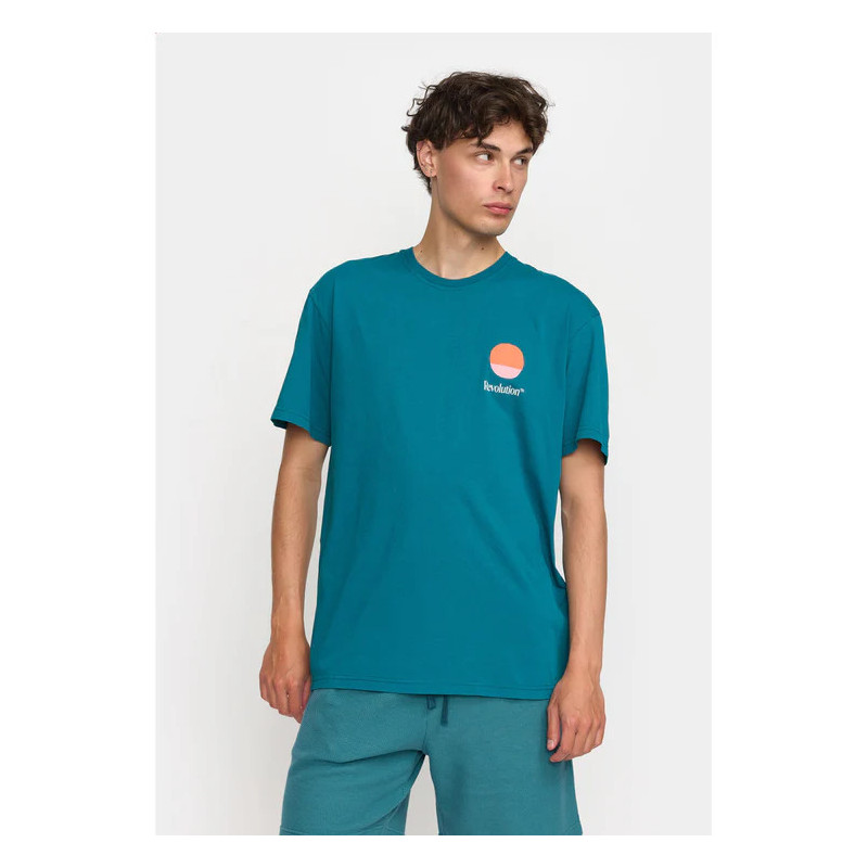 Camiseta 1393 Mou Petrol RVLT Camiseta 1393 Mou Petrol RVLT