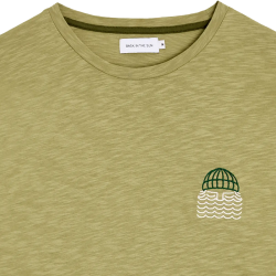 Camiseta Mini to the Sea LIchen BASK