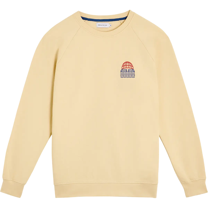 Sudadera Mini to the Sea Cream BASK Sudadera Mini to the Sea Cream BASK