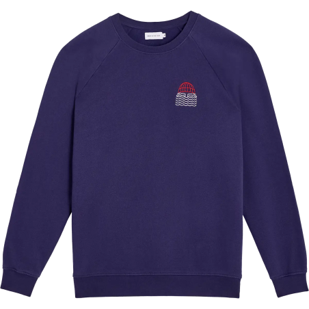 Sudadera Mini to the Sea Indigo BASK