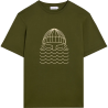 Camiseta To the Sea OLive BASK