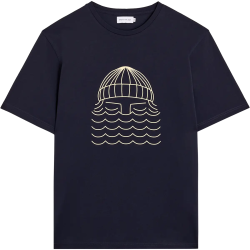 Camiseta To the Sea Navy BASK