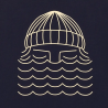 Camiseta To the Sea Navy BASK