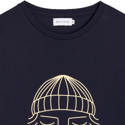 Camiseta To the Sea Navy BASK