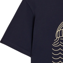 Camiseta To the Sea Navy BASK