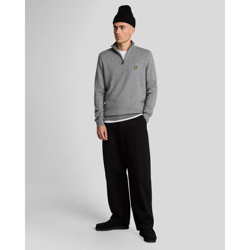 Jersey Cotton Merino Quarter Zip LYLE & SCOTT