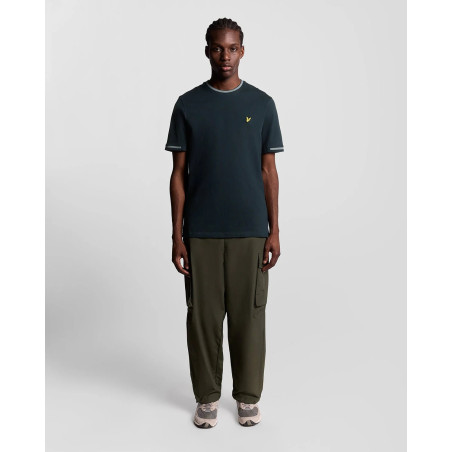 Camiseta Birdseye Half Tipped LYLE & SCOTT