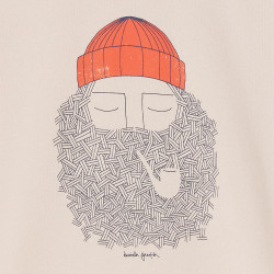 Sudadera Smoking Pipe BASK IN THE SUN
