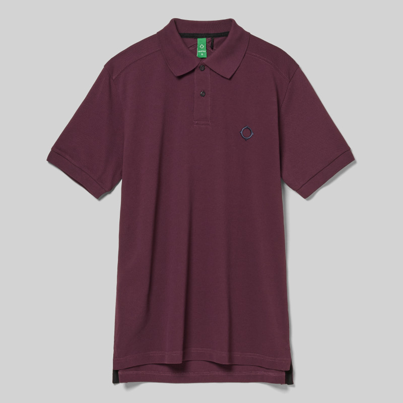 Polo Pique Wine MA.STRUM