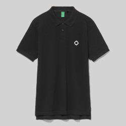 Polo Pique Black MA.STRUM