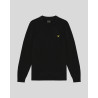 Jersey Rib Insert Crew Neck Jumper LYLE & SCOTT