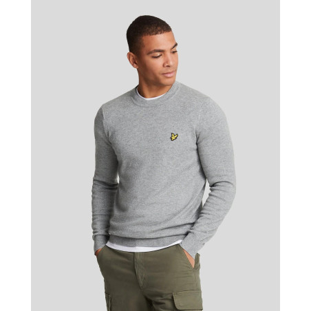 Jersey Cotton Merino Crew Neck LYLE & SCOTT