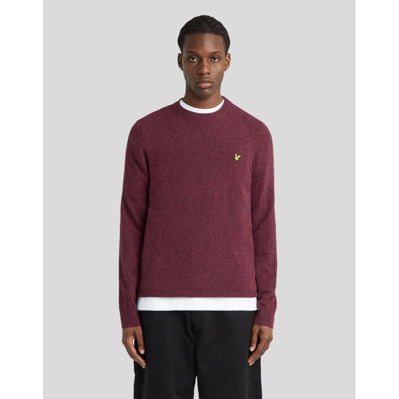 Jersey Lambswool Blend Crew Neck Jumper LYLE & SCOTT