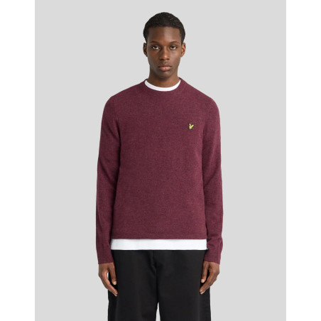 Jersey Lambswool Blend Crew Neck Jumper LYLE & SCOTT